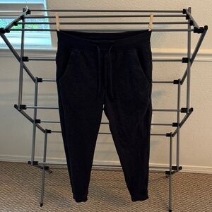 Birddogs joggers with built-in liner, grey with orange lining, sz M